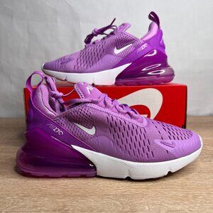 Nike Air Max 270 "Rush Fuchsia/Fuchsia Dream/White" Grade School